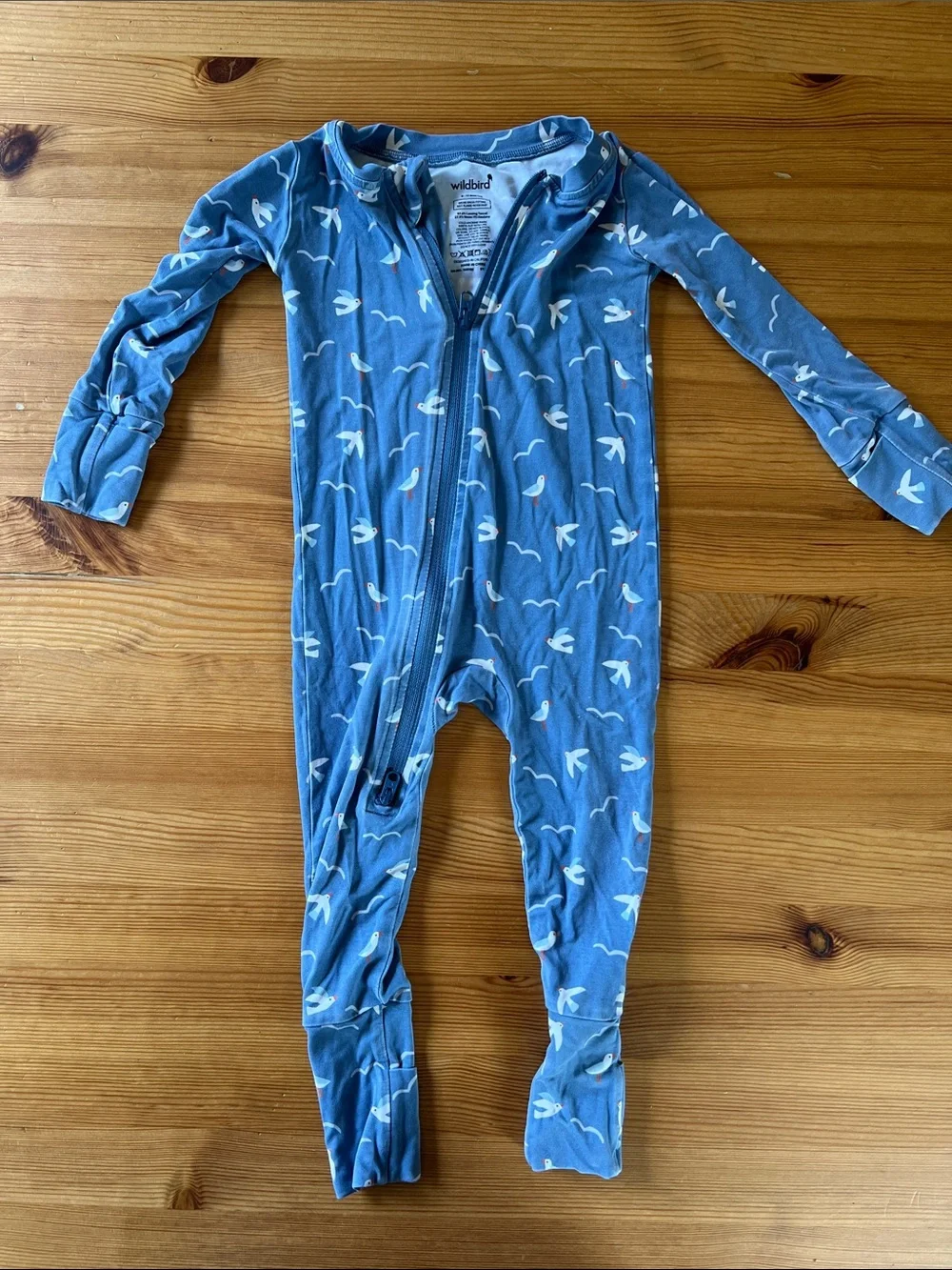 Bundle of 4 bamboo footed sleepers, 6-12 months
